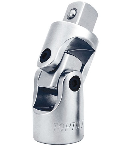 Articulatie TOPTUL CAHK1254, cardanica universala, flexibila, antrenor patrat 3/8 inch, lungime 52 mm, crom vanadiu