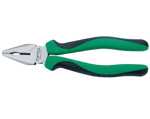 Cleste TOPTUL combinat DBBB2206, dimensiune 6 inch/152.4 mm, capacitate taiere 3.1 mm, mânere cauciucate, oțel crom molibden