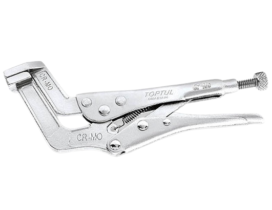 Cleste TOPTUL autoblocant tip papagal DMAE1A06, lungime 6 inch/ 152.4 mm, finisaj nichelat, crom molibden
