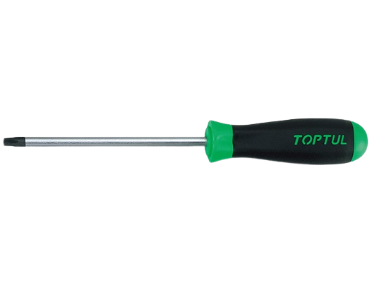 Șurubelniță TOPTUL FFAB0808, torx T8, lungime 162 mm, lungime activă 75 mm, mâner ergonomic, aderent