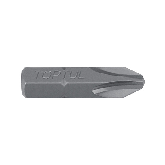 Bit TOPTUL FSBA1001 pentru înșurubare, prindere hexagonală 5/6 inch, profil Phillips PH1, lungime 30 mm, finisaj fosfatat