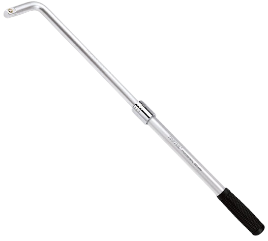 Maner TOPTUL GBAE0202 de forta, forma L, antrenor patrat 1/2 inch, lungime ajustabila