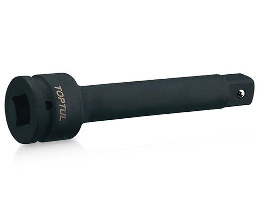 Prelungitor TOPTUL KACE1603 pentru cheie de impact, antrenor pătrat 1/2 inch, lungime 3 inch/75 mm, crom molibden