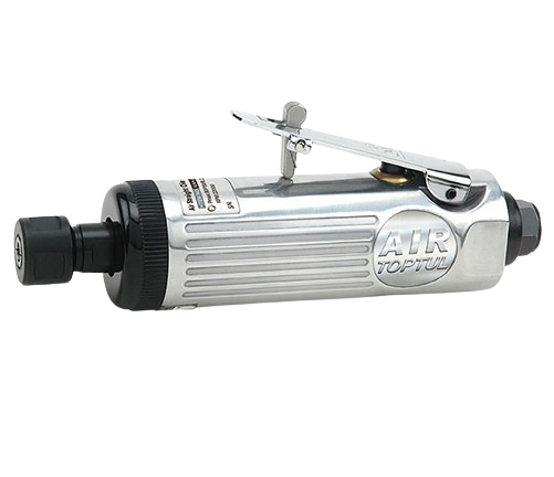 Polizor TOPTUL KAKA0822, pneumatic, 0.45 kW, 22000 rpm, lungime 167 mm, presiune funcționare 6.2 bar, cuplă aer 1/4 inch