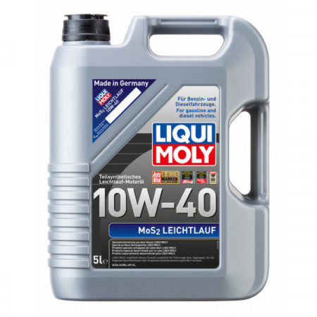 Ulei motor LIQUI MOLY Leichtlauf MOS2 2184, 10W40, volum 5 litri, semi-sintetic
