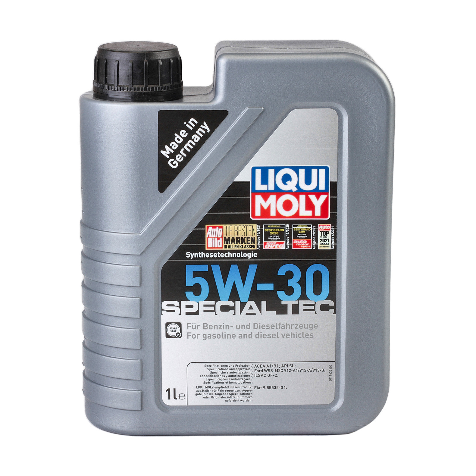 Ulei Liqui Moly Special Tec 5W30 (1163) (9508) 1L pentru Fiat, Ford, VW