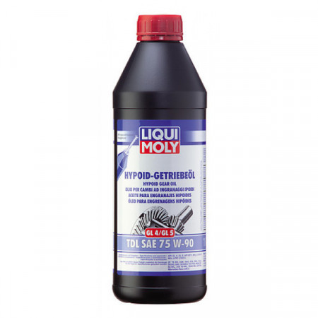 Ulei LIQUI MOLY GL4/5 TDL 75W90 2655, transmisie manuala, volum 1 litru, semi-sintetic, auxiliare, diferențial pentru MAN