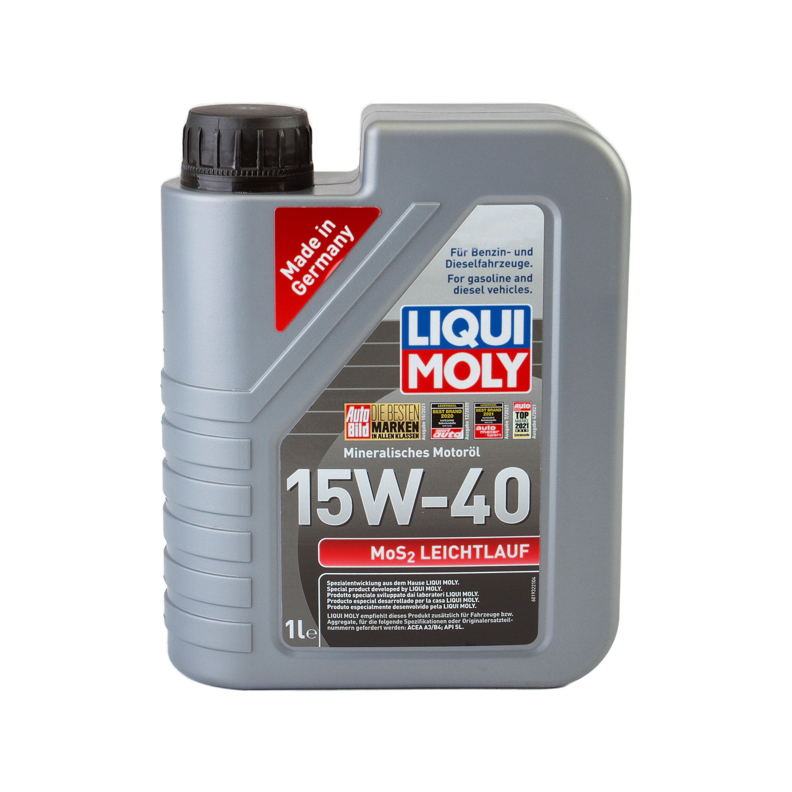 Ulei motor Liqui Moly MoS2 15W40 (2192) (2570) 1L