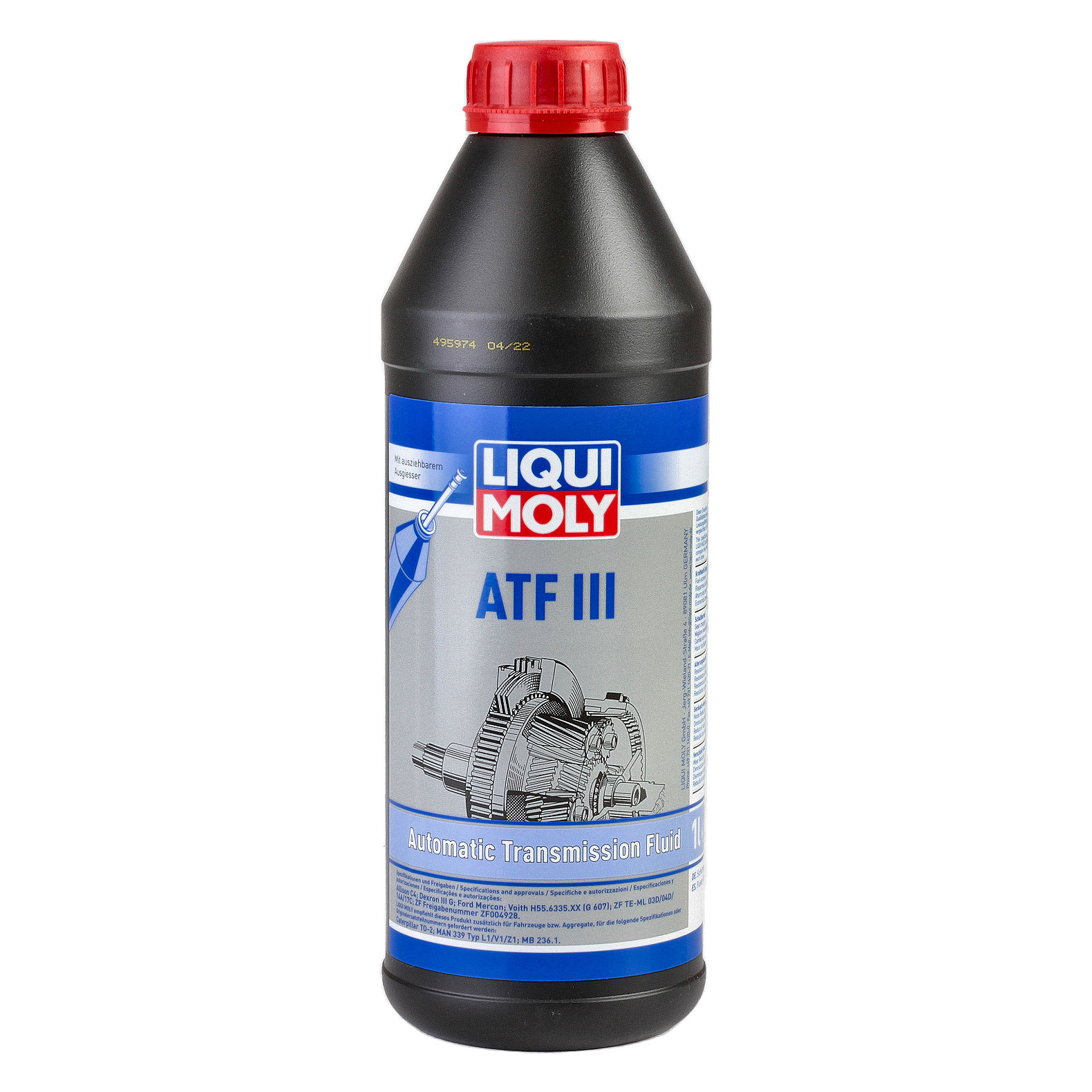 Ulei Liqui Moly ATF III G 1L cutie viteze automată pentru MB, MAN, FORD