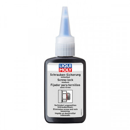 Solutie LIQUI MOLY 3802 pentru fixare suruburi, 50 grame, rezistenta medie
