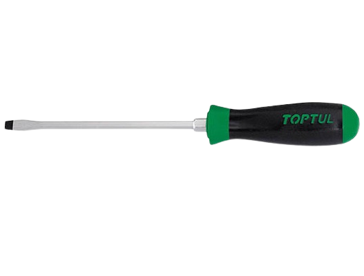 Șurubelnița TOPTUL FAHB0818, dreaptă, dimensiuni 1.2x8 mm, lungime 300 mm, lungime activă 175 mm, mâner ergonomic, aderent