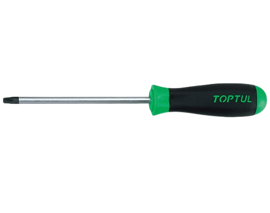 Șurubelniță TOPTUL FFAB1508, torx T15, lungime 180 mm, lungime activă 75 mm, mâner ergonomic, aderent