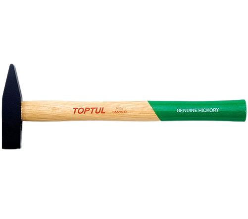 Ciocan TOPTUL HAAA0532 pentru lacătușerie, greutate 500 g, lungime 320 mm, coadă din lemn