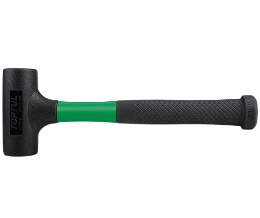 Ciocan TOPTUL HAAB1546 din cauciuc, greutate 680 g, diametru cap 46 mm, lungime 310 mm, coadă din plastic
