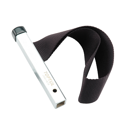 Curea TOPTUL JDAV1615 pentru filtru ulei, antrenor patrat 1/2 inch, diametru maxim 152 mm, material nylon