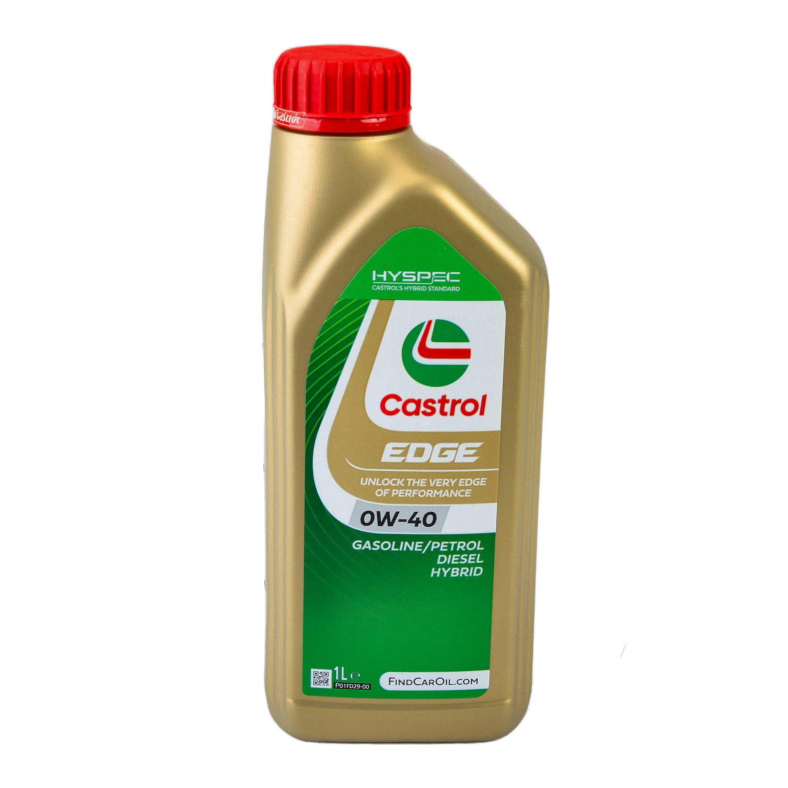 Ulei motor Castrol Edge 0W40 FST 1L compatibil cu Fiat, BMW, Renault, MB