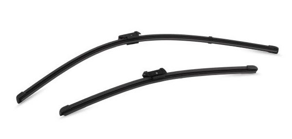 Set stergatoare VALEO model SILENCIO X.TRM FLAT BLADE SET 574707, lungime 650 mm, 450 mm, fara carcasa, cu spoiler pentru VW, SKODA, AUDI, SEAT