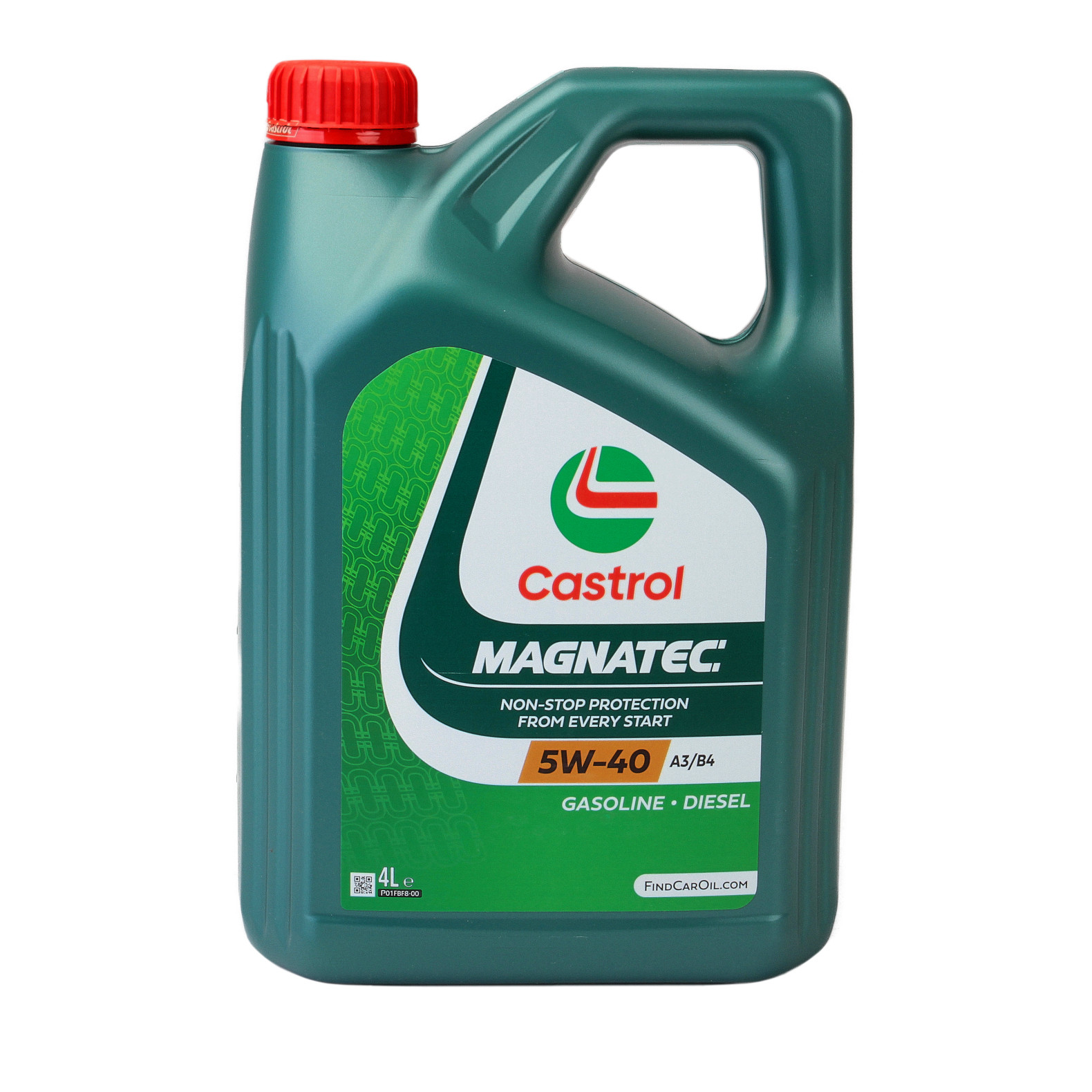 Ulei motor Castrol Magnatec 5W40 A3/B4 4L compatibil cu MB, Renault, VW