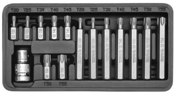 SET TORX IMBUS 15 PIESE