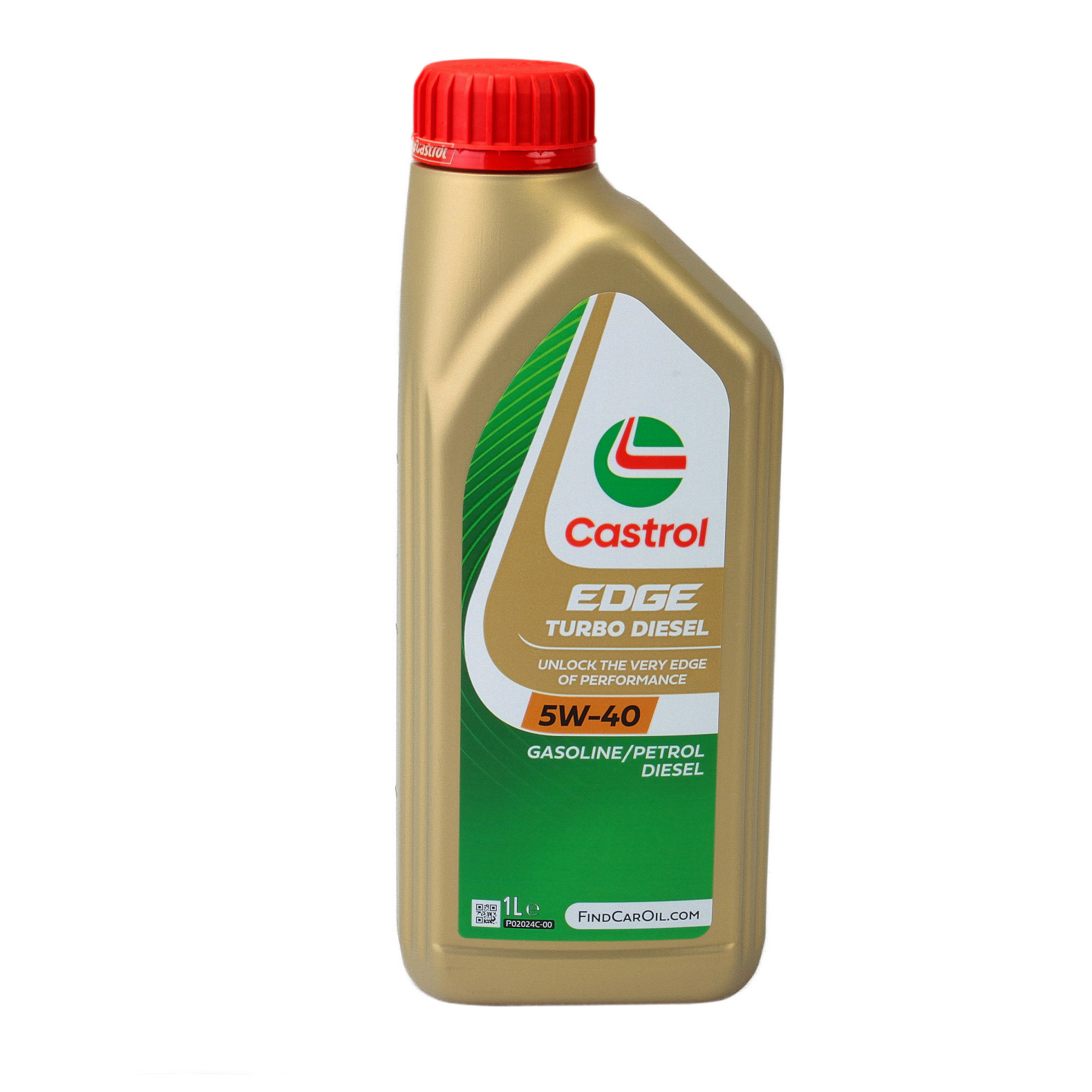 Ulei motor Castrol Edge Turbo Diesel 5W40 1L compatibil cu Fiat, Renault, MB, Ford...