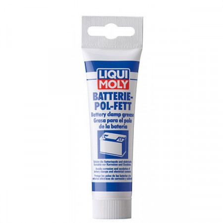 Vaselina LIQUI MOLY 3140, tub, 50 grame, pentru polii de baterie, pe bază de săpun de calciu auto