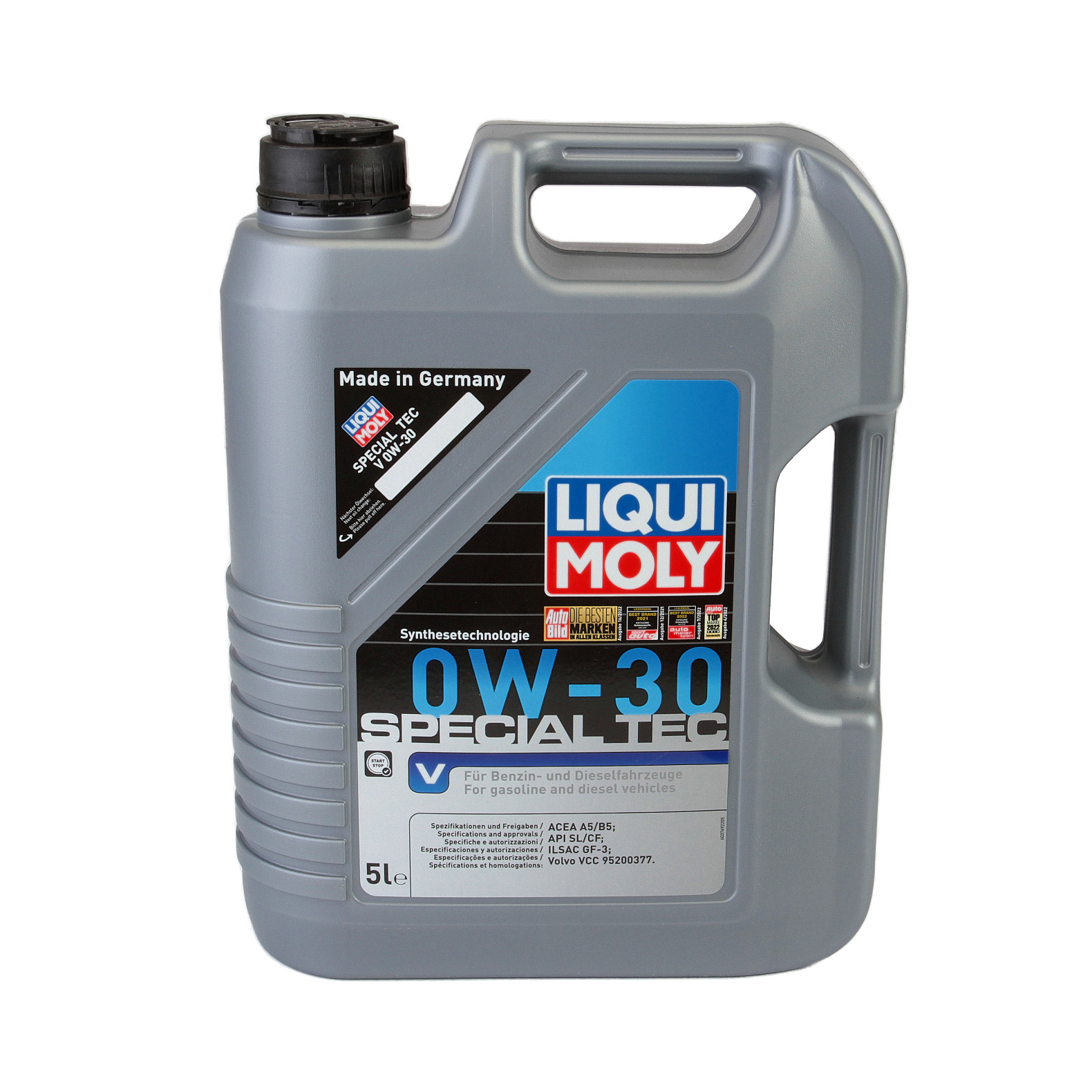 Ulei Liqui Moly Special Tec V 0W30 (2853) 5L pentru Jaguar, Renault, Honda, Volvo...