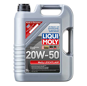 Ulei motor MOS2 Low-Friction SAE 20W50 5L Liqui Moly