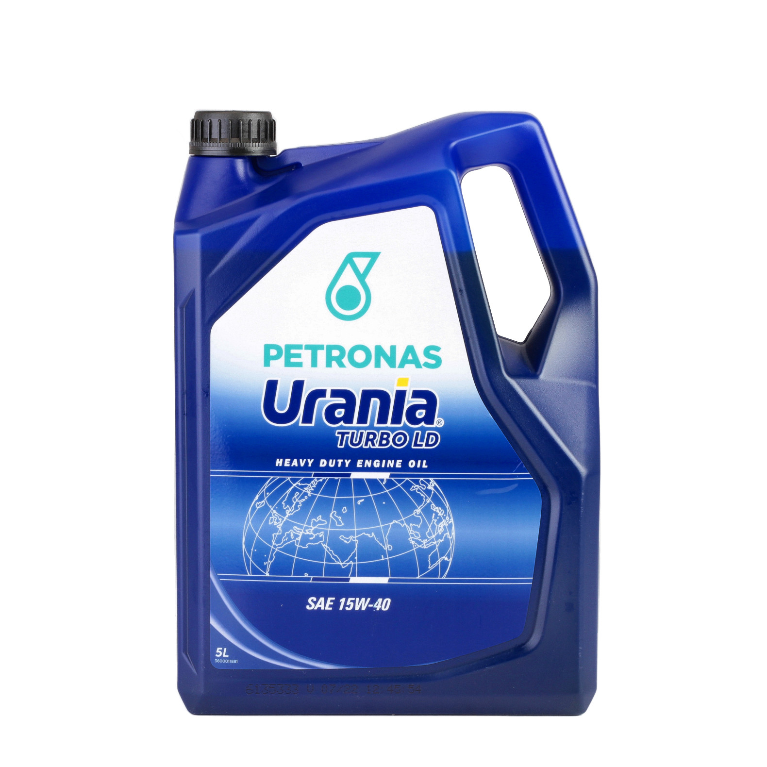 Ulei Urania Turbo LD 15W40 5L pentru motor IVECO, Renault, VOLVO, MB...