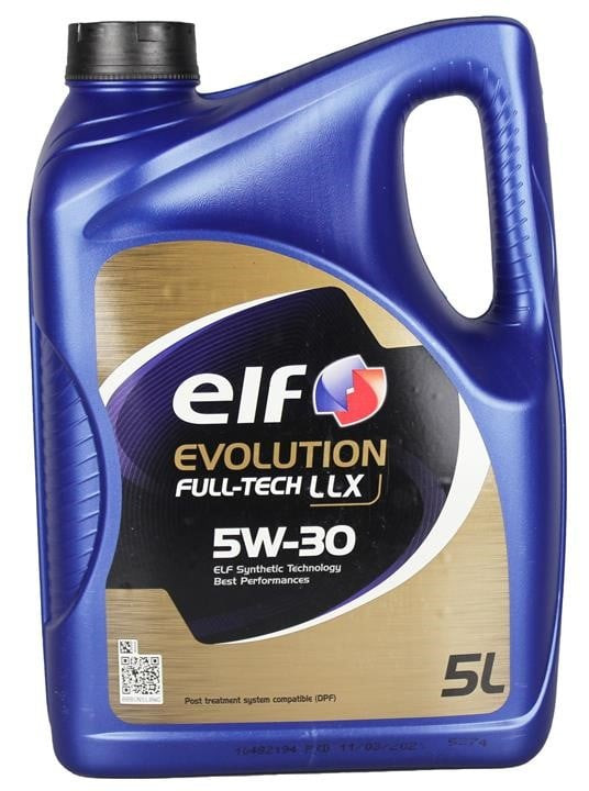 Ulei ELF Evolution Full-Tech LLX 5W30 5L (194890) 213920 pentru Volkswagen, BMW, PORSCHE, MB, VW motor