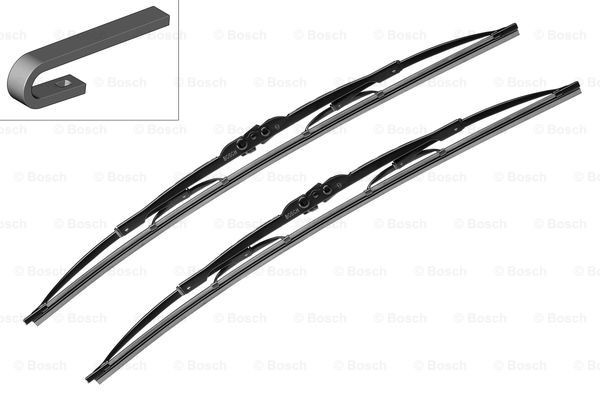 Set Bosch Twin stergatoare 550/400 mm