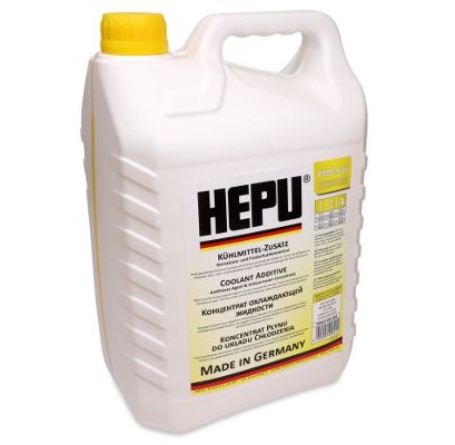 Antigel HEPU G11 P999-YLW-005, culoare galben, volum 5 litri