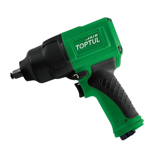Pistol TOPTUL KAAJ1680, pneumatic cu impact, cuplu maxim 1085 Nm, antrenor pătrat 1/2 inch, cuplă aer 1/4 inch, presiune funcționare 6.2 bar