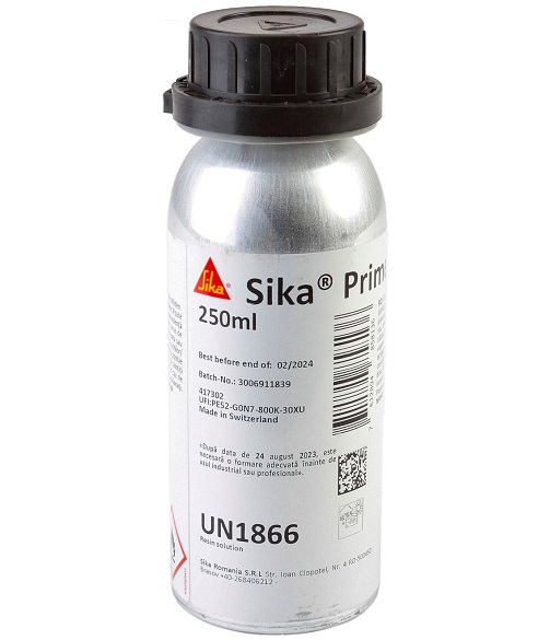 Primer de aderenta SIKA Primer-207 adeziv parbriz SK207250ML, 250 ml, 150 g/mp