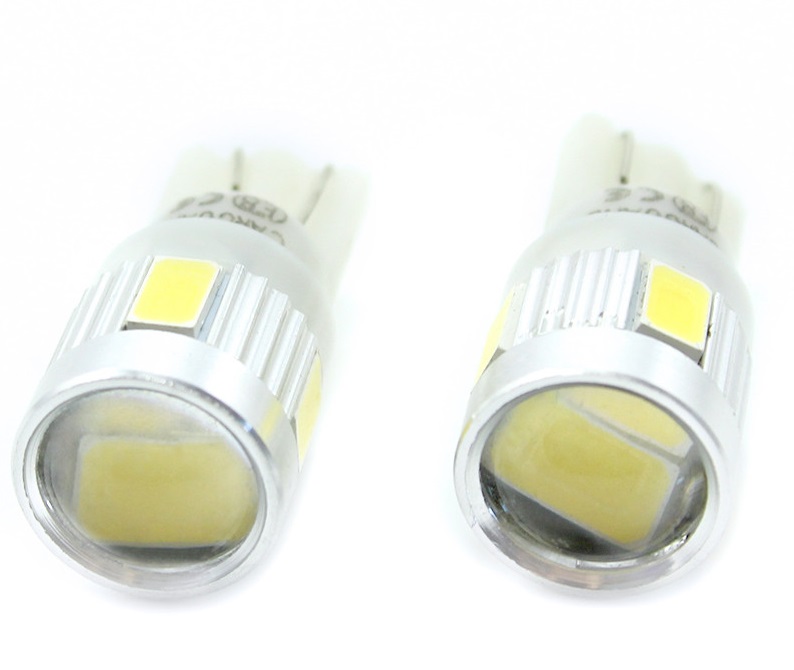 Set 2 becuri LED auto CARGUARD MTR CLD013, T10, 12V, 2.5W, lumini de poziție