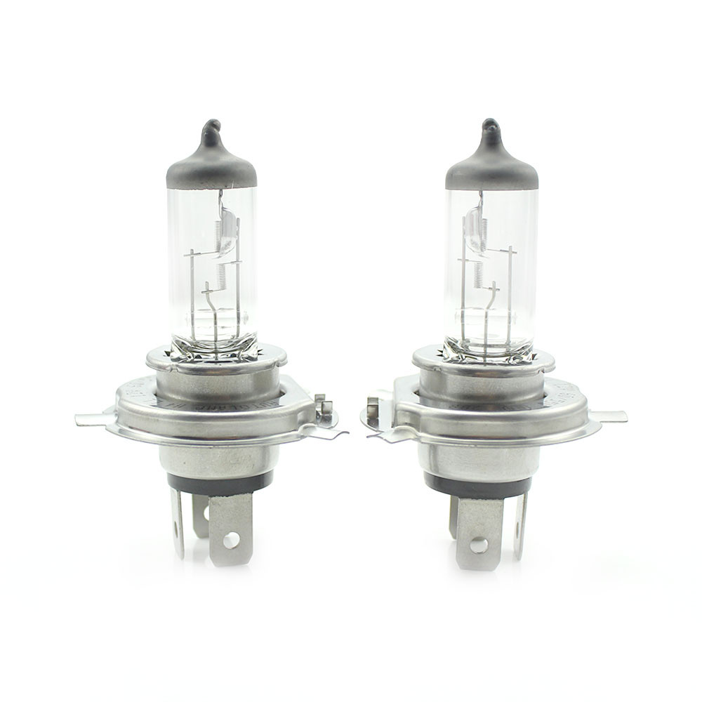 Set de 2 becuri H4 Halogen, 55W, +50% Intensitate