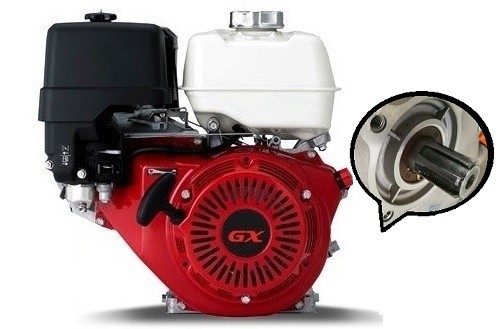 Motor motocultor / motosapă 6.5 CP (ax canelat) 25 MM