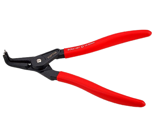 Cleste TOPTUL DCBA1307 pentru sigurante exterioare, falci la 90 de grade, dimensiuni 7 inch/177.8 mm, capacitate deschidere 19-60 mm, oțel