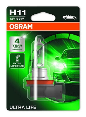 Bec Ultra Life H11 12V 55W PGJ19-2 Osram