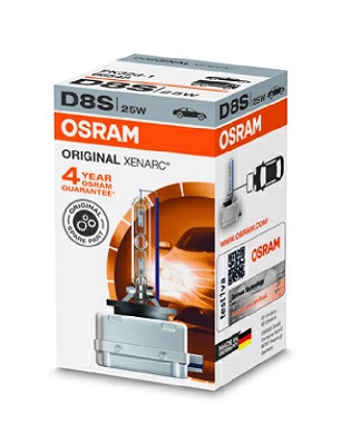 Bec OSRAM Xenon far faza lunga 42V D8S 4500 K Xenarc, original, 66548