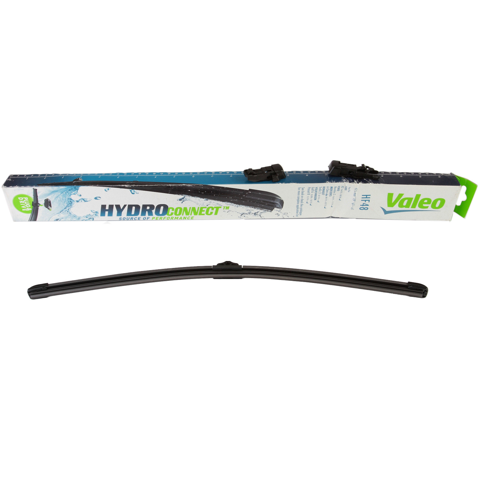 Ștergător HydroConnect Valeo 480 mm