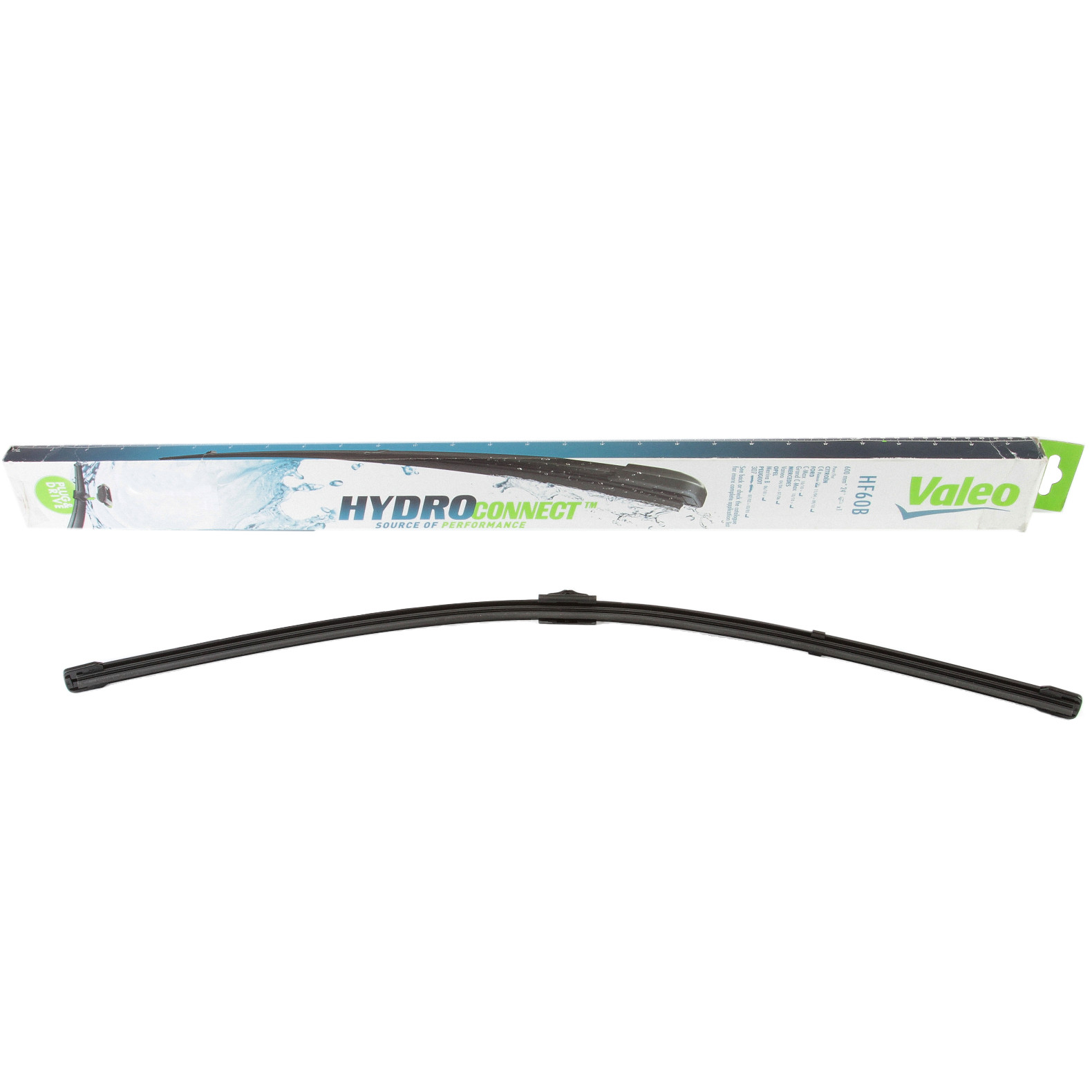 Ștergător HydroConnect Valeo 600 mm