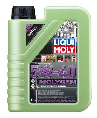 Ulei LIQUI MOLY Molygen New Generation 5W40 8576, volum 1 litru, sintetic pentru motor Fiat, BMW, Renault, Opel...