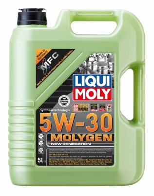 Ulei LIQUI MOLY Molygen New Generation 5W30 9952, motor, volum 5 litri, sintetic pentru Subaru, Fiat, Nissan, Mazda, Kia...
