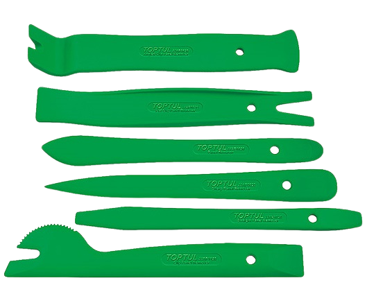 Set piese pentru demontat tapiteri TOPTUL JGAS0601, lungime 200 mm, din plastic nylon