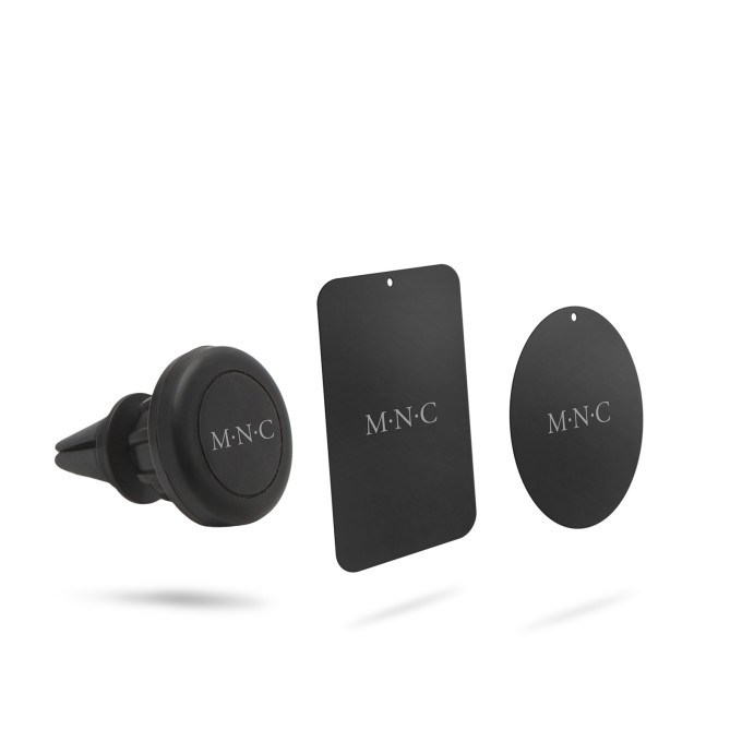 Suport universal magnetic cu fixare în grila de ventilație