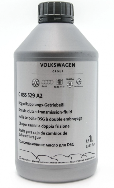 Ulei VW Group pentru transmisie automată ATF-DCT G055529A2, volum 1 litru, VW DCTF-2, VW TL 52529-C, pentru transmisie cu dublu-ambreiaj DSG-7