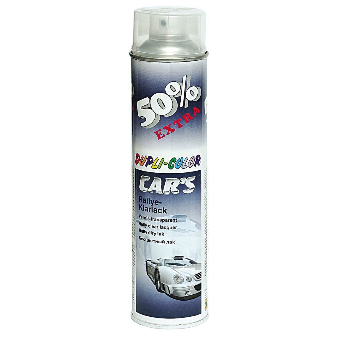 DUPLICOLOR Lac transparent lucios pentru Car's - 600 ml