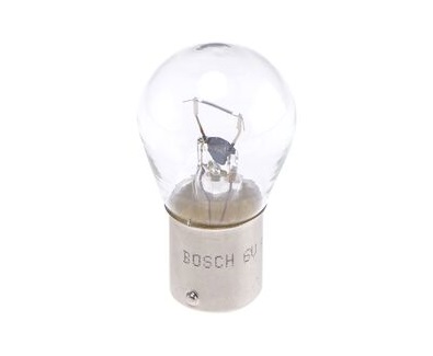 Bec BOSCH auto iluminare numar circulatie P21W 12V 21W BA15s 1987302811 ECO WS, se vinde la set de 10 bucati/pret pe bucata