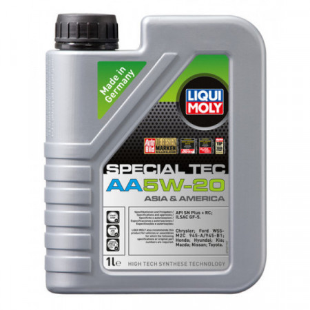 Ulei Liqui Moly Special Tec AA 5W20 1L pentru Nissan, Mazda, Kia, Honda...