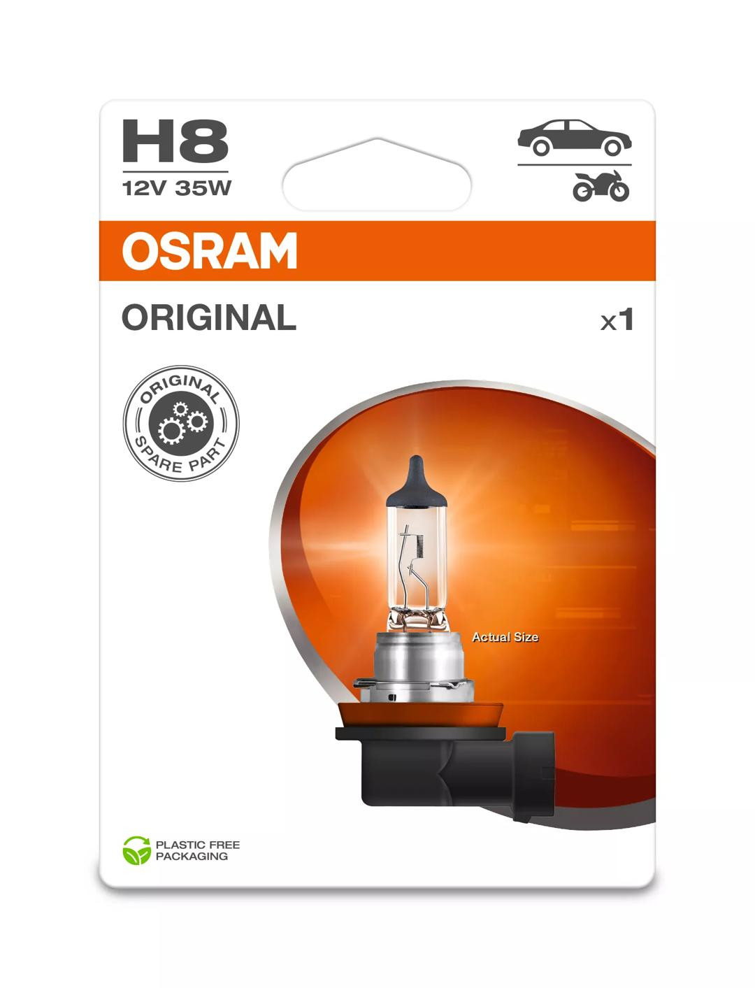 Bec Original Osram H8 12V 35W PGJ19-1